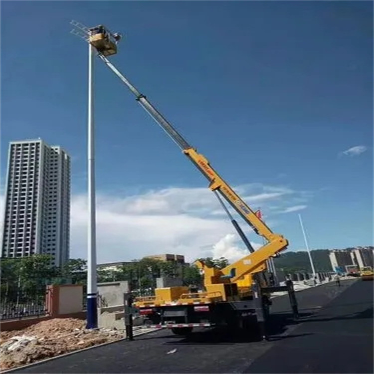 潜江维修路灯的曲臂升降车出租