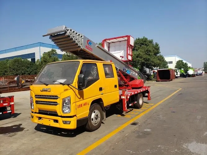 潜江附近云梯车出租 砂石搬运