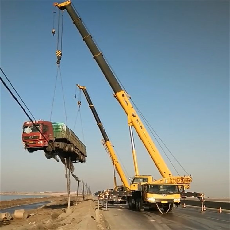 潜江吊车怎么吊货车